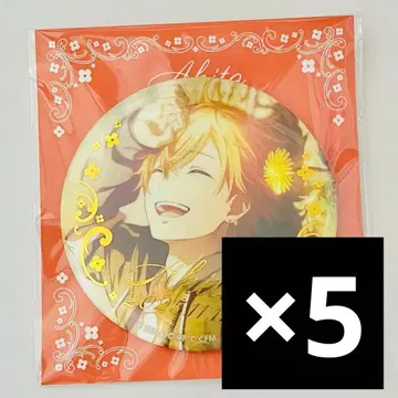 금박 캔뱃지 상 하피콜 복권 세트 캔뱃지 시노노메 아키토 아키토 A