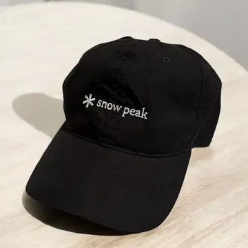 스노우피크 자수 로고 캡 아웃도어 캠핑 snow peak