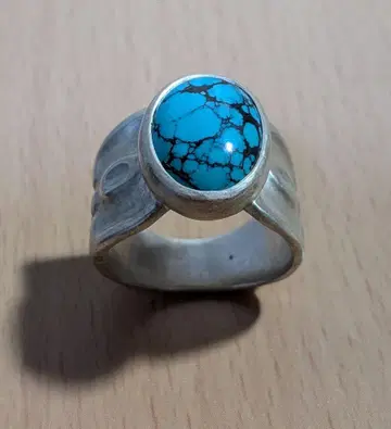 터콰이즈 실버 반지 핸드메이드