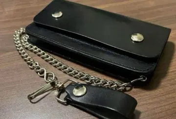 [ 천연 가죽 ] 트래커 지갑 일본제 지갑 체인 부속