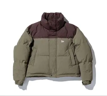 NEW ERA 다운 자켓 올리브