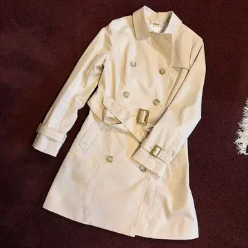 any SiS 베이지 트렌치코트