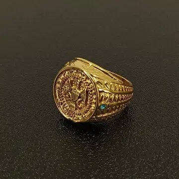 빈티지 골드 지르코니아 앤티크 반지 13호