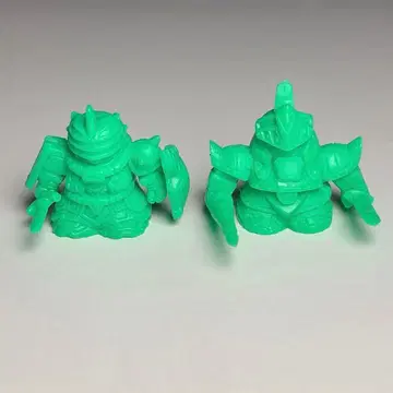 건담 지우개 사악한 기사 자쿠에스 검사 겔구그 SD건담 외전 2체 세트