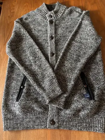 GLOSTER 그레이 계열 버튼 가디건