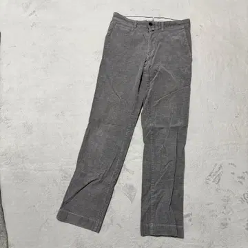 코듀로이 팬츠 슬랙스 매킨토시 그레이 팬츠 36