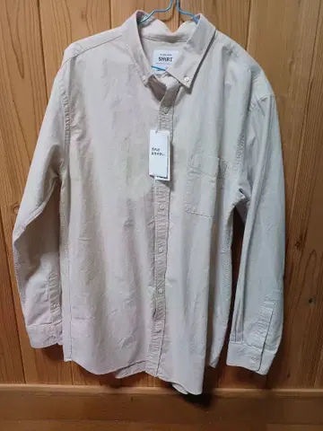 새상품 글로벌 워크 OX 포드 셔츠 베이지 XL 사이즈