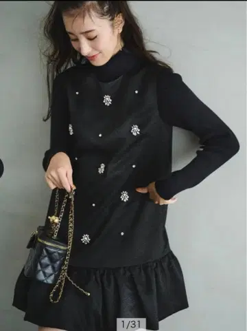 리랜드트루 비쥬 미니 원피스