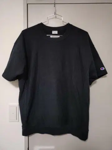 챔피온 x 론 헤르만 반팔 맨투맨 T셔츠 트레이닝복 블랙 S