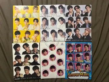 Snow Man 클리어 파일 14장 세트