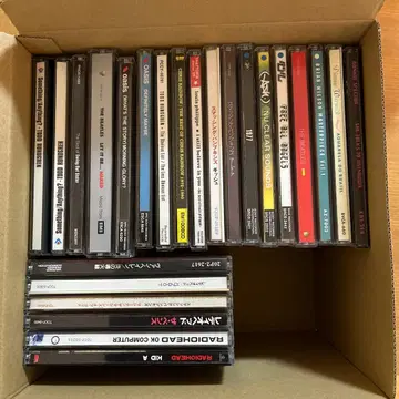 CD 묶음 판매 oasis radiohead ash beatles