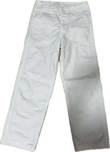 오어슬로우 화이트 워크 팬츠