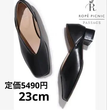 [로페피크닉 파사쥬] 펌프스 스퀘어토 센터 심