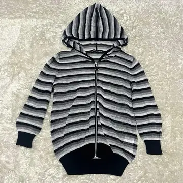 MARY QUANT 마리콴트 후드티 메쉬 마가렛 보더