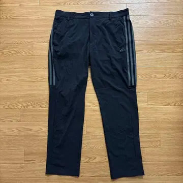 adidas 골프 팬츠 블랙 스트라이프