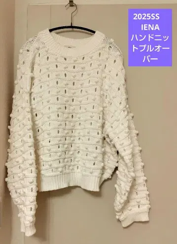 IENA 2025SS 핸드 니트 풀오버