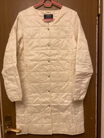 TAION 화이트 다운 자켓 L 주머니 포함