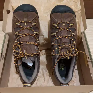 KEEN 하이킹 슈즈 브라운