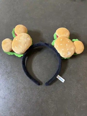 디즈니 머리띠 햄버거 미키