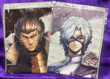 전국 BASARA 배틀 파티 천 포스터 도요토미 히데요시 타케나카 한베에