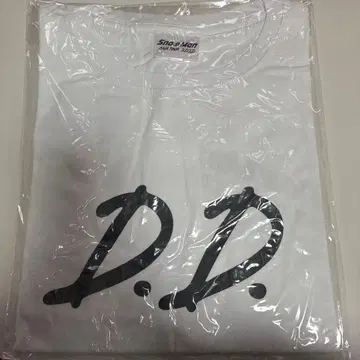 D.D. 로고 화이트 셔츠