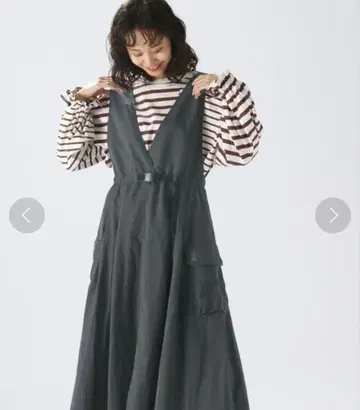 [ DOD ] 콜라보 야도카리 점퍼 스커트