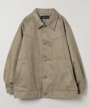 JEANASIS 스티치 스웨이드 자켓/496853