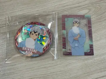 하이큐!! 위크 키타 신스케 홀로 가공 캔배치 클리어 카드 유카타 Ver