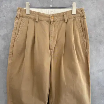 orSlow 오어슬로우 치노 크롭 턱 팬츠 S 베이지