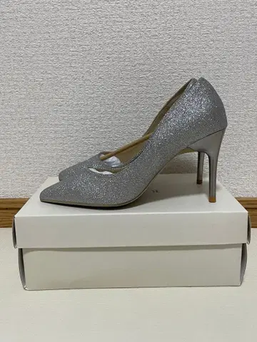 RANDA 실버 하이힐 23.0cm