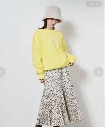 SNIDEL 스나이델 플리츠 스커트