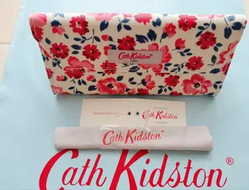 [ 미사용 새상품 ] 캐스키드슨 마그넷 꽃무늬 안경 케이스 안경닦이 포함