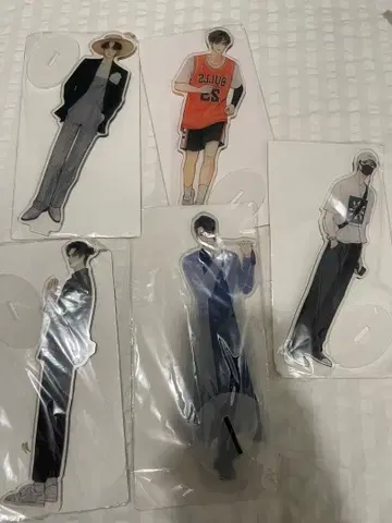 왕이보 커샤오베이 아크릴 스탠드 5점