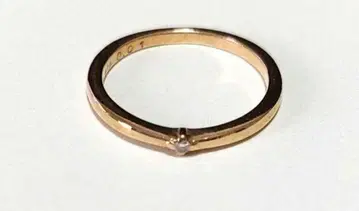 [ ete ] 다이아 0.01 k10 반지 빈티지 8호 에테