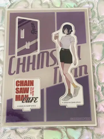 체인소 맨 카페 레제 아크릴 스탠드, 새상품, 미개봉품