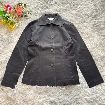 메이슨 그레이 자켓 [F] 블랙 코튼 심플 아우터