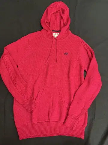 MASTER BUNNY EDITION 빨간색 후드티 사이즈 5