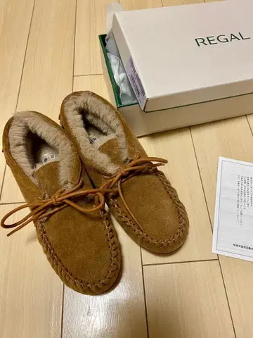 REGAL 브라운 모카신 23-24cm