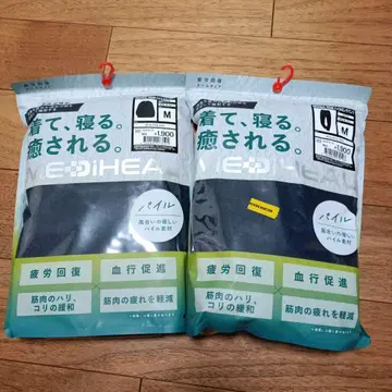 MEDIHEAL 파일 크루넥 M 네이비 워크맨