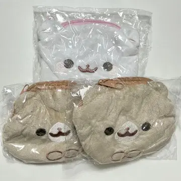 포메라니안 모찌 가챠 모후모후 파우치 시라타마 키나코