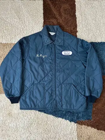 60s 빅 스미스 퀼팅 재킷 다이아몬드