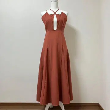 mideal 마이딜 롱 원피스 가을 성인 고급 화려한 멋진