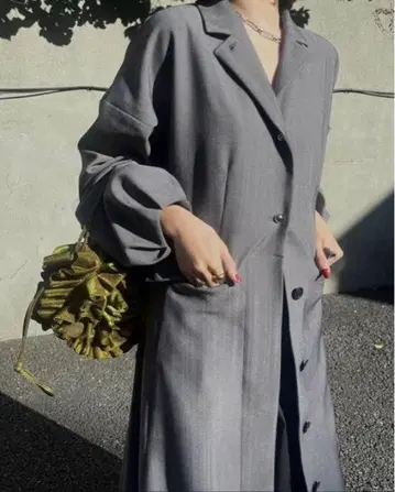 ameri 2WAY HERRINGBONE JACKET DRESS