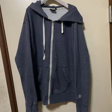 THE NORTH FACE 풀 집업 후드티 다크 블루