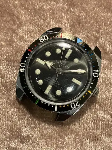 Noctex 노크텍스 스킨 다이버 논데이트 수동 와인딩 남성용 손목시계