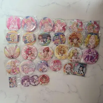 프리큐어 캔뱃지 묶음 판매