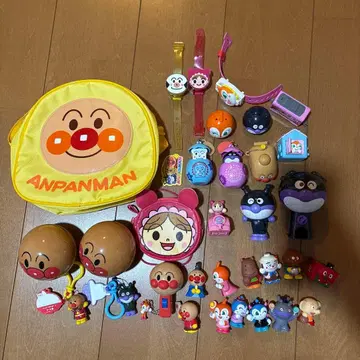 호빵맨 완구 세트 백팩 가챠가챠