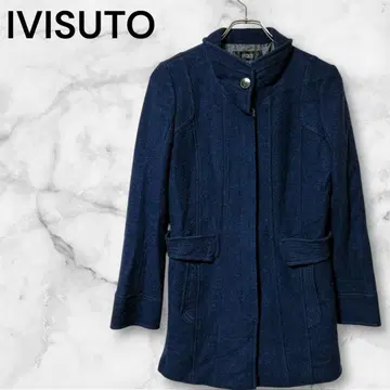 [ IVISUTO ] 이비스토 (M) / 여성용 울 코트 네이비