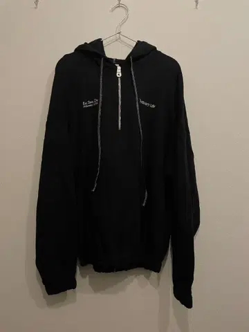 SHINYA KOZUKA 오디너리 집 후디 블랙