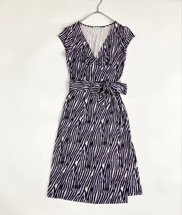 ( i1 ) 다이앤 폰 퍼스텐버그 랩 원피스 기장 97cm 실크 2